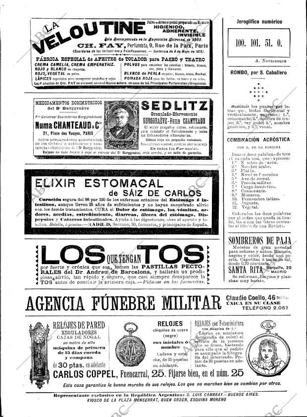 BLANCO Y NEGRO MADRID 25-04-1896 página 26