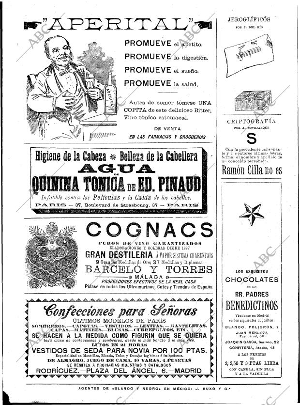 BLANCO Y NEGRO MADRID 25-04-1896 página 29