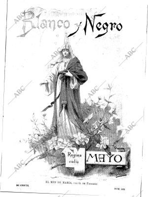 BLANCO Y NEGRO MADRID 02-05-1896