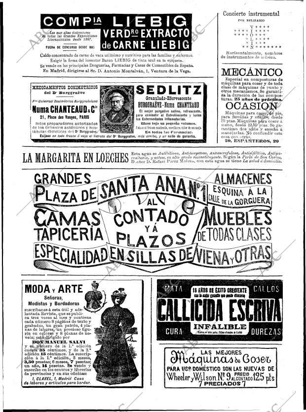 BLANCO Y NEGRO MADRID 09-05-1896 página 21
