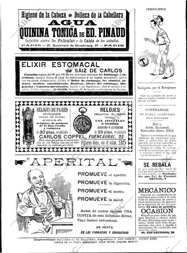 BLANCO Y NEGRO MADRID 23-05-1896 página 22