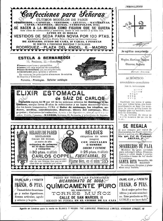 BLANCO Y NEGRO MADRID 30-05-1896 página 25