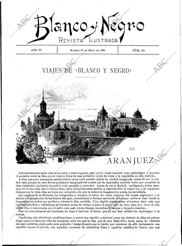 BLANCO Y NEGRO MADRID 30-05-1896 página 3