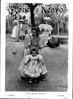 BLANCO Y NEGRO MADRID 06-06-1896 página 1
