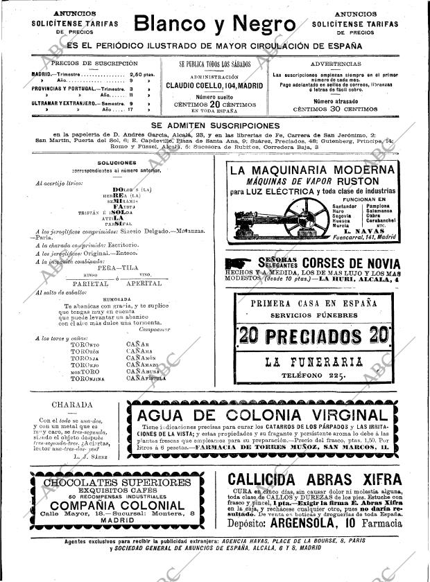 BLANCO Y NEGRO MADRID 20-06-1896 página 2