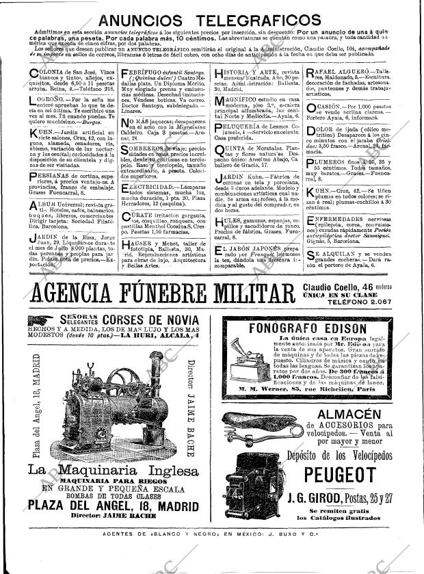 BLANCO Y NEGRO MADRID 11-07-1896 página 22
