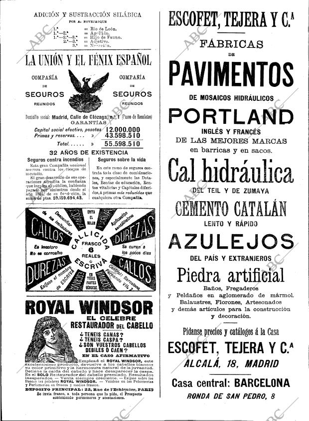 BLANCO Y NEGRO MADRID 11-07-1896 página 26