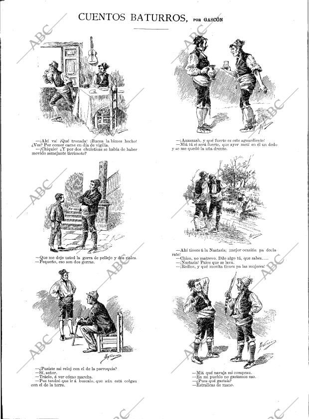 BLANCO Y NEGRO MADRID 11-07-1896 página 4