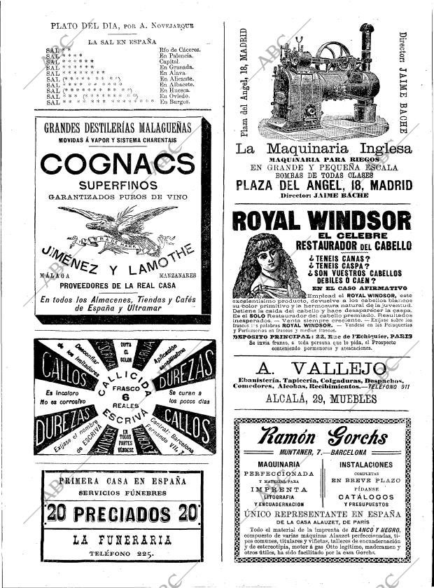 BLANCO Y NEGRO MADRID 25-07-1896 página 19