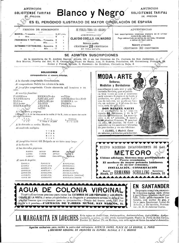 BLANCO Y NEGRO MADRID 25-07-1896 página 2