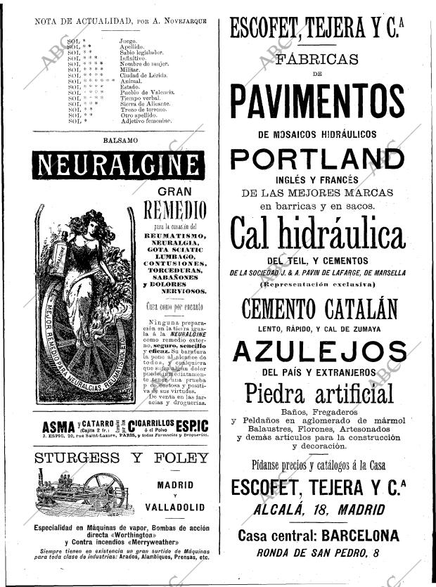 BLANCO Y NEGRO MADRID 01-08-1896 página 21
