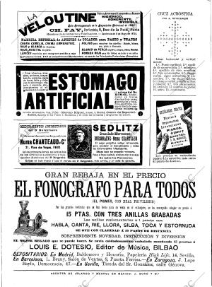 BLANCO Y NEGRO MADRID 01-08-1896 página 23