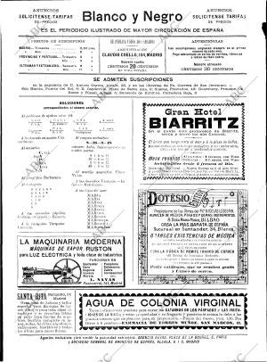 BLANCO Y NEGRO MADRID 15-08-1896 página 2