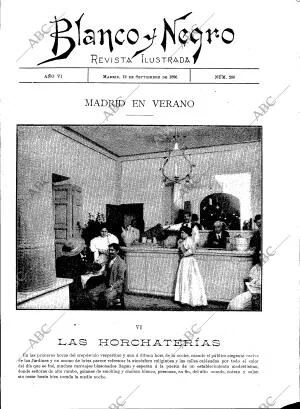 BLANCO Y NEGRO MADRID 12-09-1896 página 3