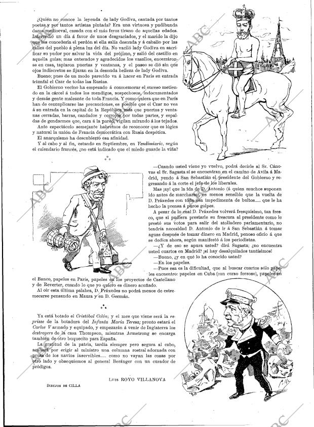 BLANCO Y NEGRO MADRID 26-09-1896 página 16