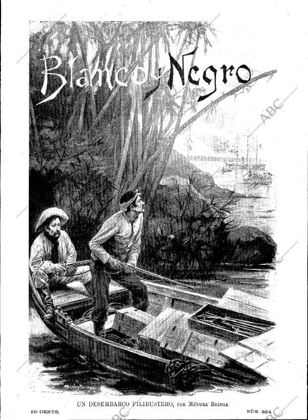 BLANCO Y NEGRO MADRID 10-10-1896 página 1