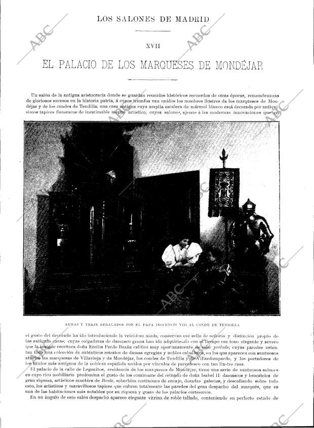 BLANCO Y NEGRO MADRID 17-10-1896 página 17