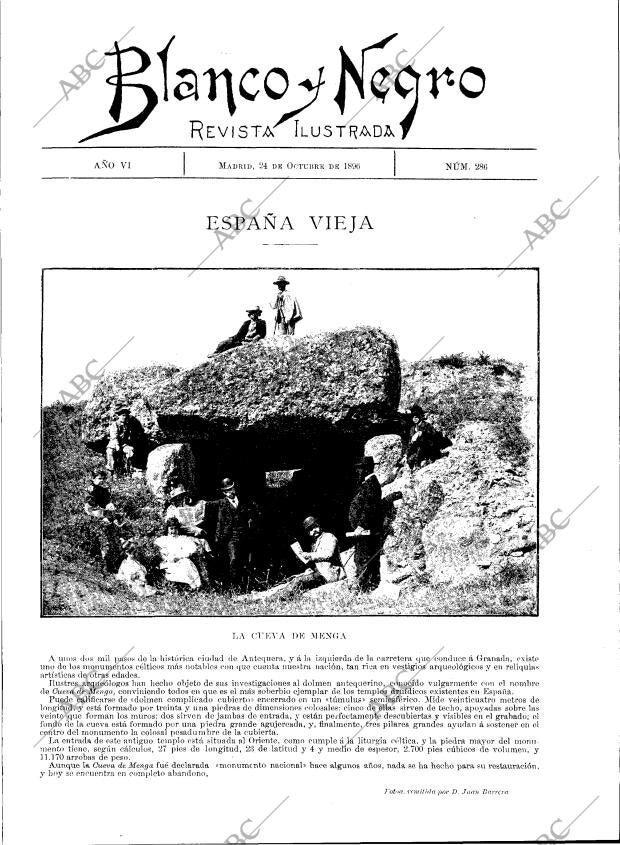 BLANCO Y NEGRO MADRID 24-10-1896 página 3