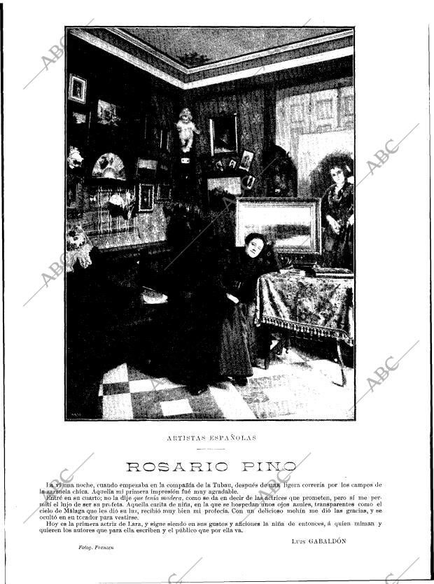 BLANCO Y NEGRO MADRID 24-10-1896 página 9