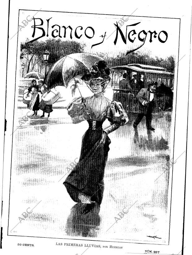 BLANCO Y NEGRO MADRID 31-10-1896 página 1