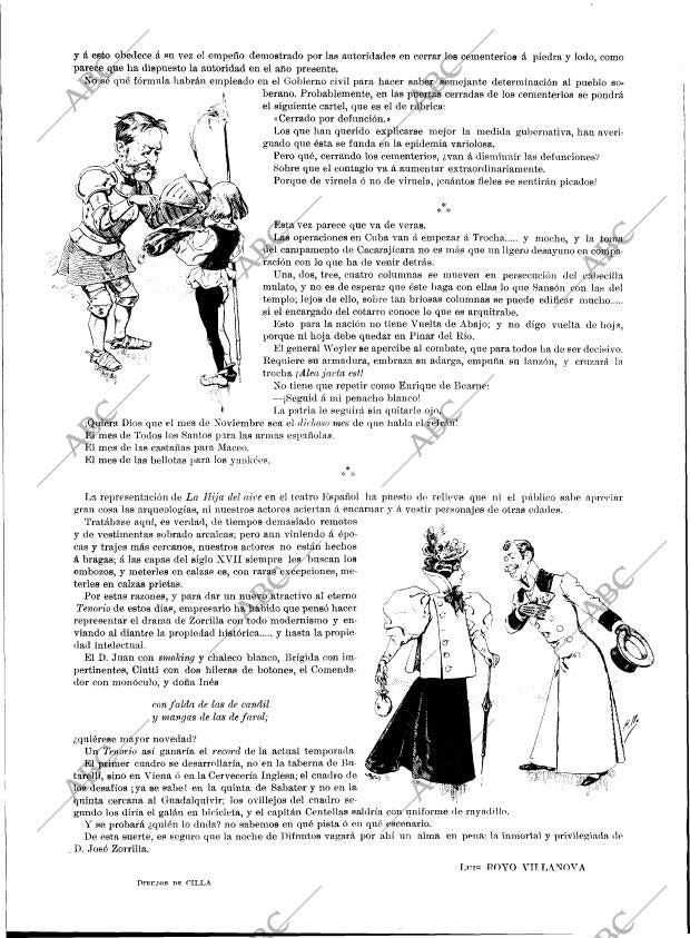 BLANCO Y NEGRO MADRID 31-10-1896 página 16