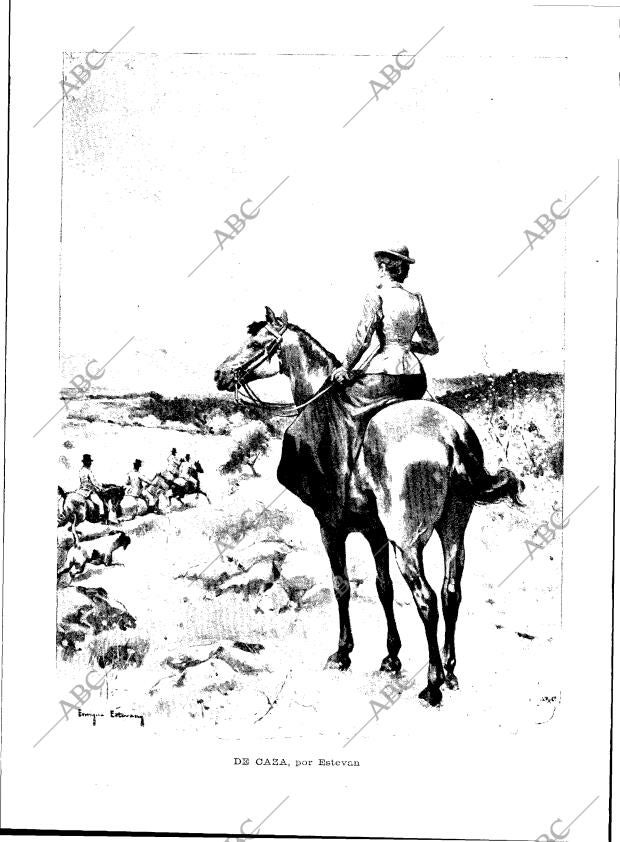 BLANCO Y NEGRO MADRID 31-10-1896 página 18