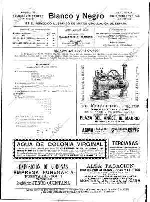 BLANCO Y NEGRO MADRID 31-10-1896 página 2