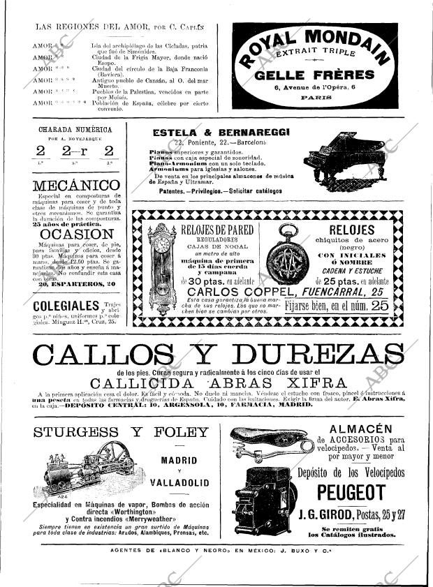 BLANCO Y NEGRO MADRID 31-10-1896 página 23