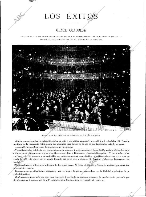 BLANCO Y NEGRO MADRID 31-10-1896 página 9