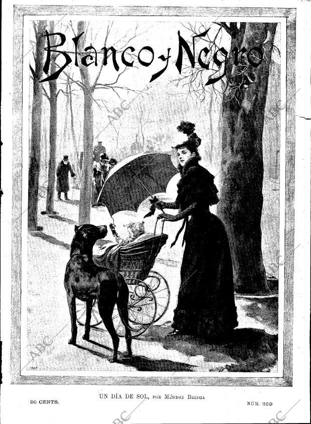 BLANCO Y NEGRO MADRID 14-11-1896 página 1