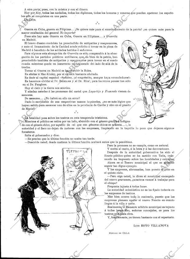 BLANCO Y NEGRO MADRID 14-11-1896 página 16