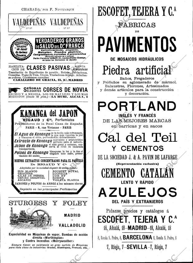 BLANCO Y NEGRO MADRID 14-11-1896 página 19