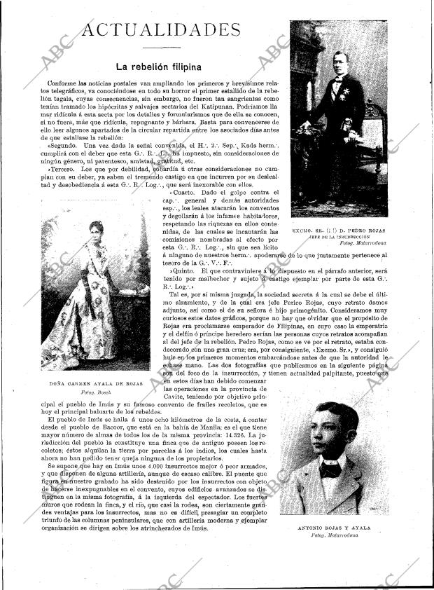 BLANCO Y NEGRO MADRID 14-11-1896 página 9