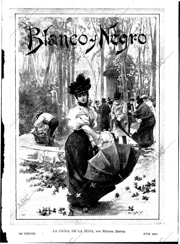 BLANCO Y NEGRO MADRID 28-11-1896 página 1