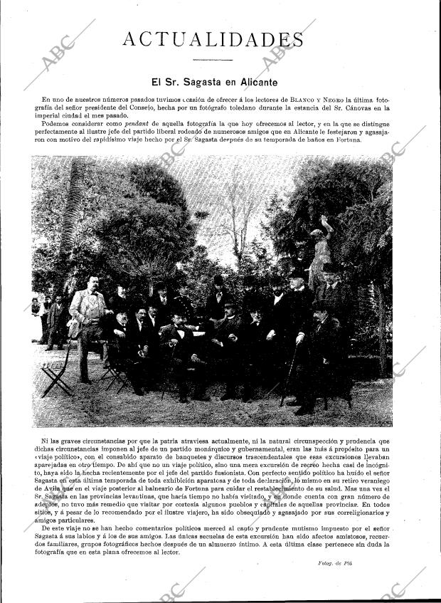 BLANCO Y NEGRO MADRID 28-11-1896 página 11