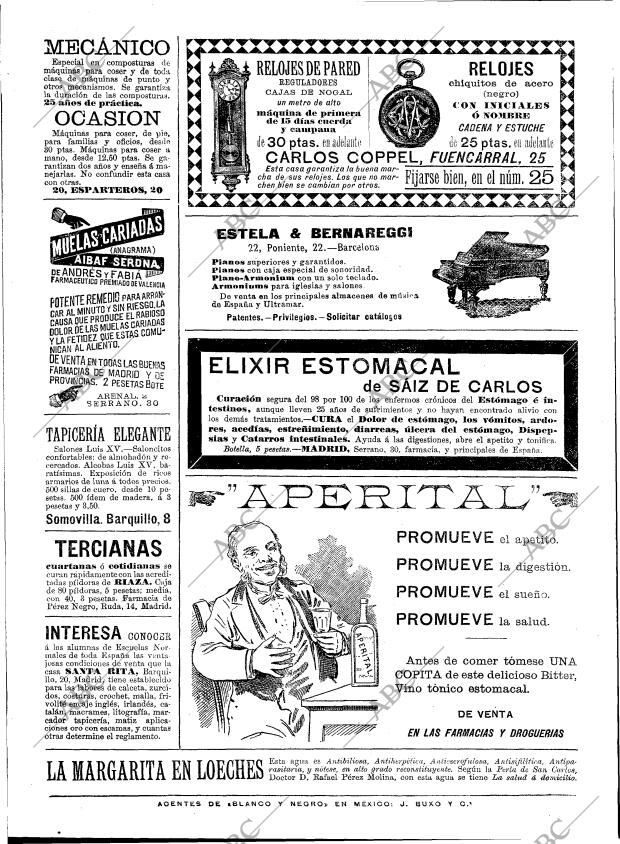 BLANCO Y NEGRO MADRID 28-11-1896 página 20