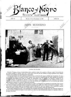 BLANCO Y NEGRO MADRID 28-11-1896 página 3