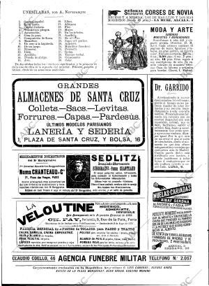 BLANCO Y NEGRO MADRID 05-12-1896 página 22