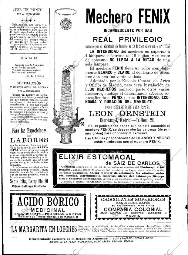 BLANCO Y NEGRO MADRID 12-12-1896 página 22