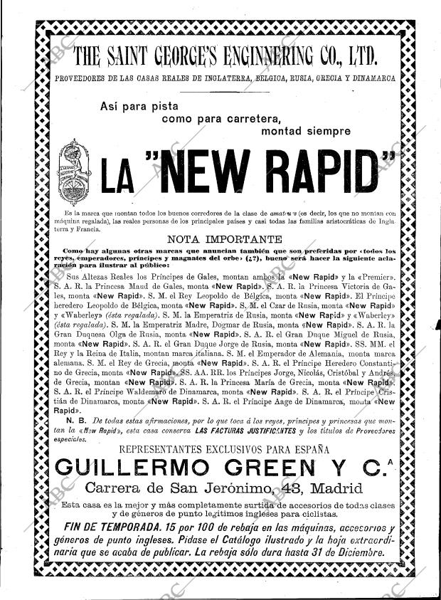 BLANCO Y NEGRO MADRID 19-12-1896 página 19