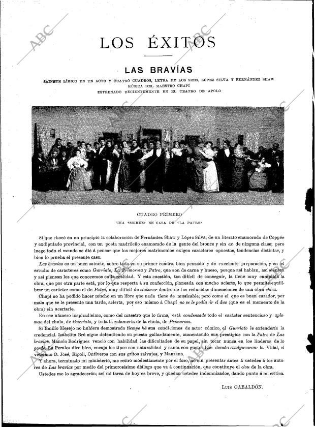 BLANCO Y NEGRO MADRID 26-12-1896 página 2