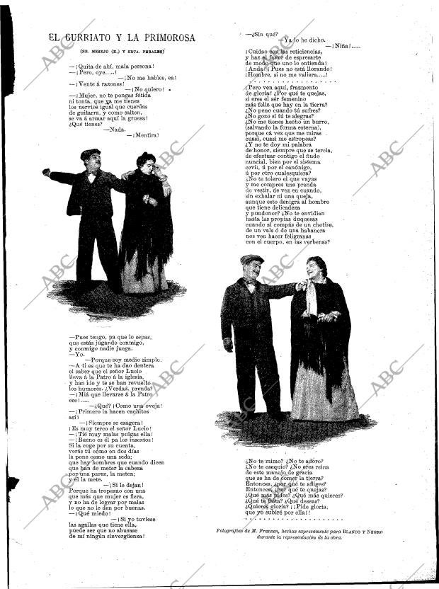 BLANCO Y NEGRO MADRID 26-12-1896 página 3