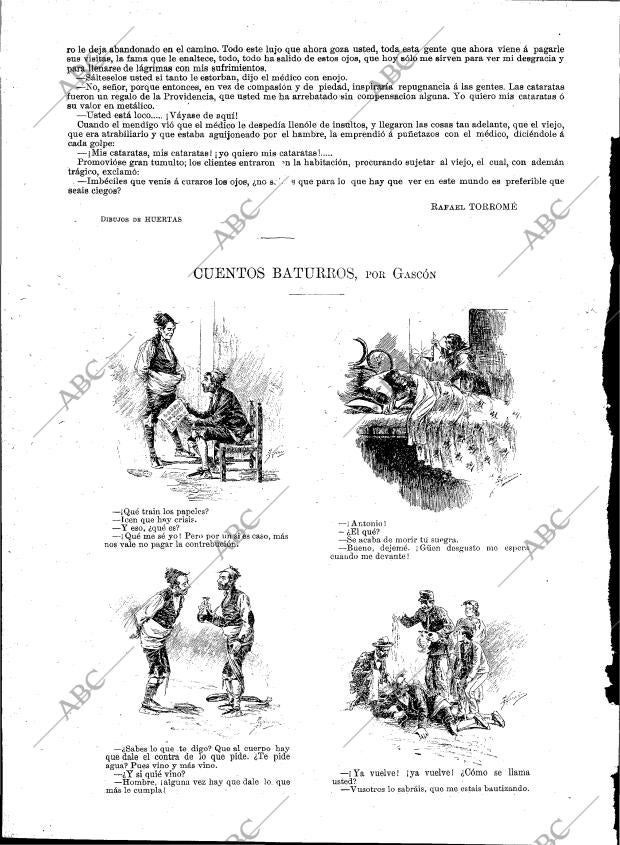 BLANCO Y NEGRO MADRID 26-12-1896 página 6