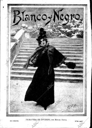 BLANCO Y NEGRO MADRID 09-01-1897 página 1