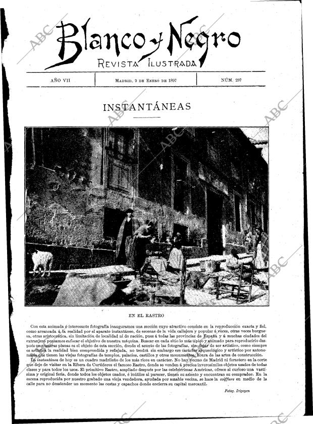 BLANCO Y NEGRO MADRID 09-01-1897 página 3
