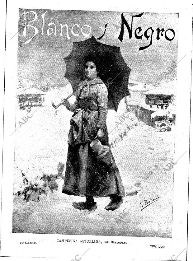 BLANCO Y NEGRO MADRID 16-01-1897 página 1