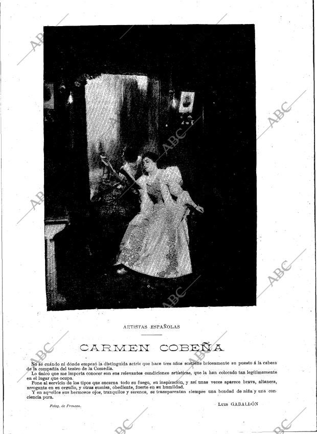 BLANCO Y NEGRO MADRID 16-01-1897 página 9