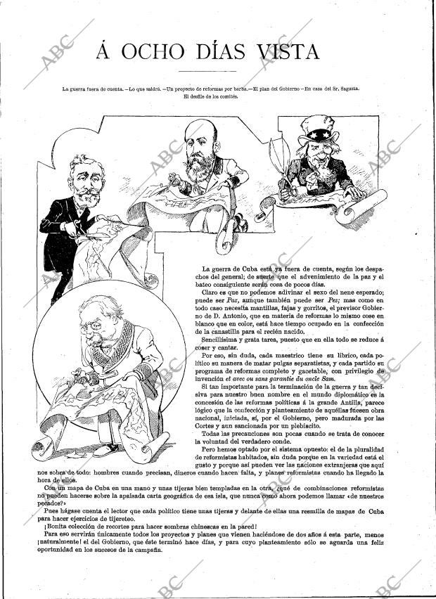 BLANCO Y NEGRO MADRID 30-01-1897 página 15