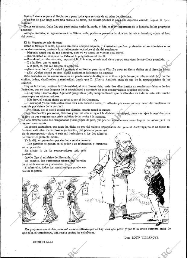 BLANCO Y NEGRO MADRID 30-01-1897 página 16