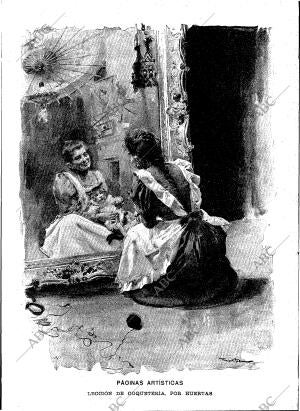 BLANCO Y NEGRO MADRID 30-01-1897 página 17